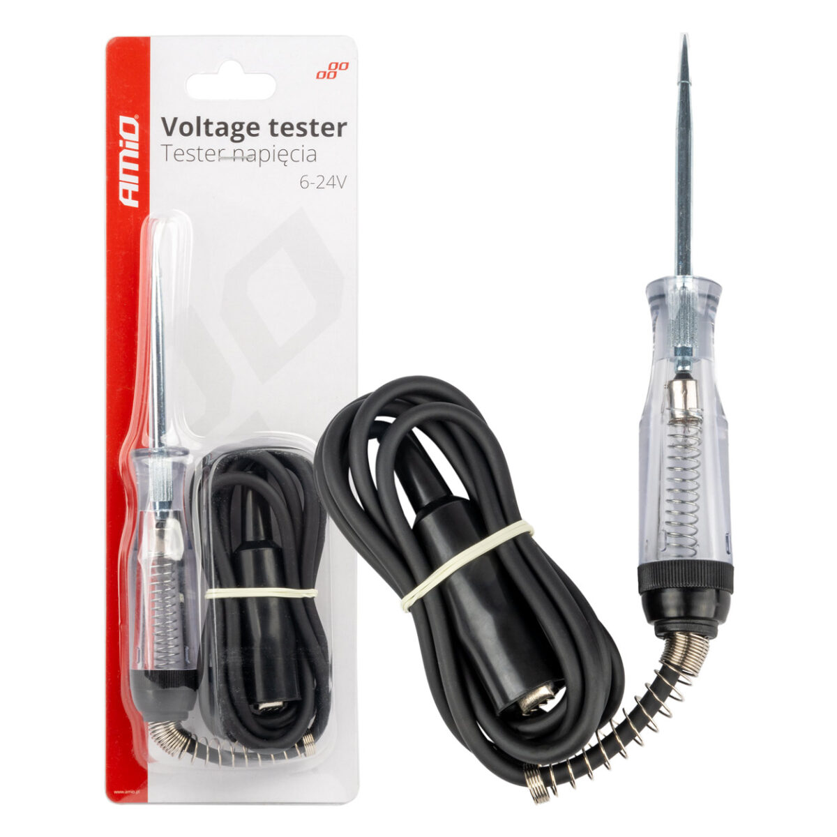 ΔΟΚΙΜΑΣΤΙΚΟ ΚΑΤΣΑΒΙΔΙ 6/24V (ΑΚΙΔΑ) HEAVY DUTY ΜΕ ΚΑΛΩΔΙΟ ΚΑΙ ΚΡΟΚΟΔΕΙΛΑΚΙ  - 1 ΤΕΜ. - Image 1