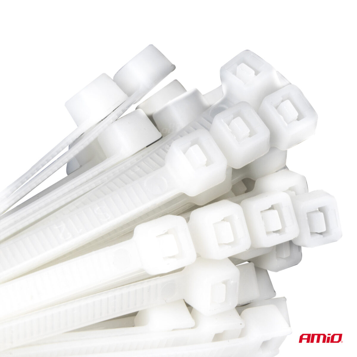 ΔΕΜΑΤΙΚΑ/ΔΕΤΙΚΑ ΚΑΛΩΔΙΩΝ TIE WRAP (ΤΑΙΡΑΠ) 2.5 x 100mm (ΛΕΥΚΟ)  ΑΜΙΟ - 100 ΤΕΜ. - Image 3
