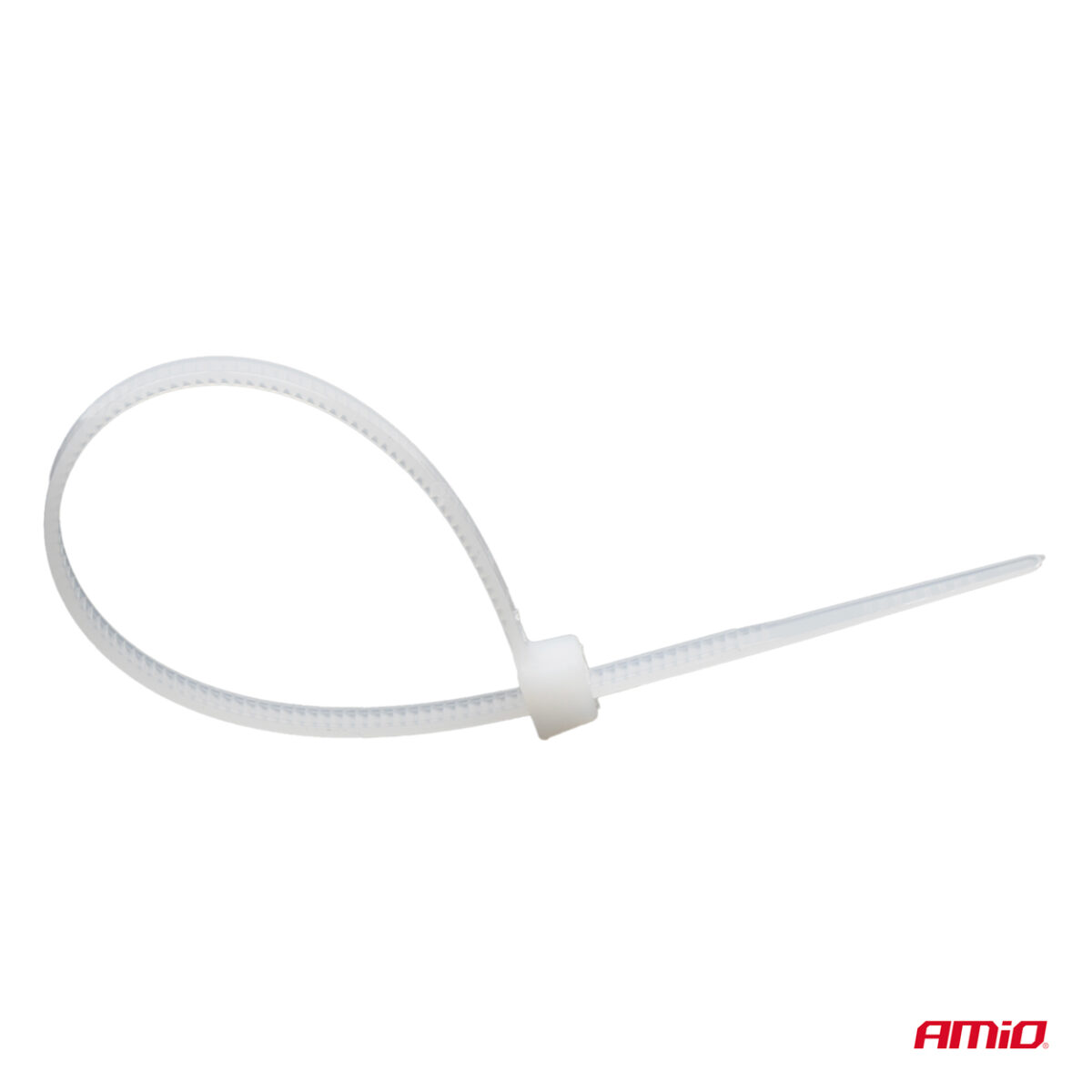 ΔΕΜΑΤΙΚΑ/ΔΕΤΙΚΑ ΚΑΛΩΔΙΩΝ TIE WRAP (ΤΑΙΡΑΠ) 4.8 x 300mm (ΛΕΥΚΟ) - 100 ΤΕΜ. - Image 2