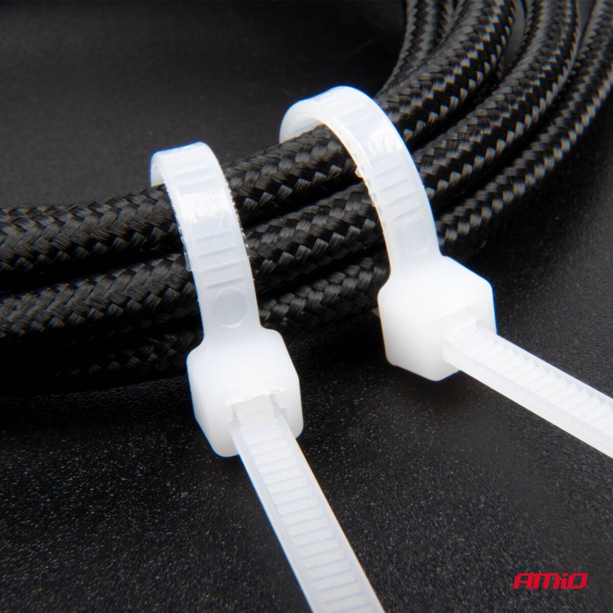 ΔΕΜΑΤΙΚΑ/ΔΕΤΙΚΑ ΚΑΛΩΔΙΩΝ TIE WRAP (ΤΑΙΡΑΠ) 4.8 x 300mm (ΛΕΥΚΟ) - 100 ΤΕΜ. - Image 5
