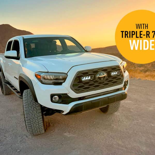 Σετ τοποθέτησης γρίλιας για Toyota Tacoma (2020-2023) Με Triple-R 750 Wide 9240 Lumens Lazerlamps