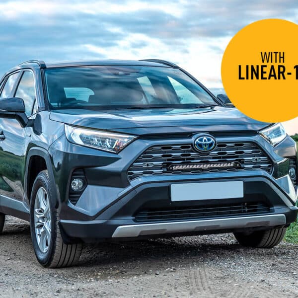 Σετ τοποθέτησης γρίλιας για Toyota Rav4 Hybrid (2019+) με Linear 18 Std 6750 Lumens Lazerlamps