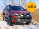 Σετ τοποθέτησης γρίλιας για Toyota Hilux Invincible X (2021+) με Triple-R 750 Lazerlamps - Image 13