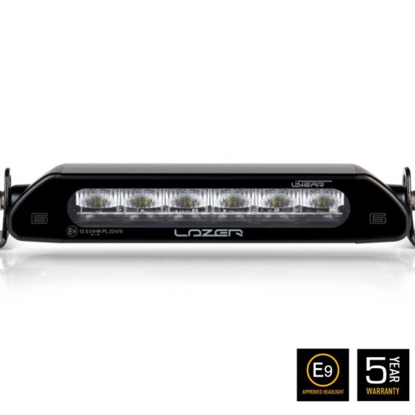 Μπάρα Led Linear-6 Std 9.1" (232mm) 2250 Lumens Lazerlamps