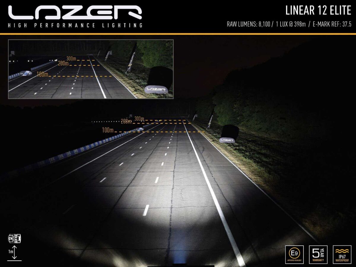 Μπάρα Led Linear-12 Std 15" (382mm) 4500 Lumens Lazerlamps - Image 6