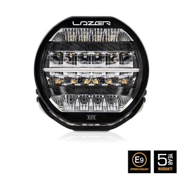 Προβολέας Led Sentinel Elite - Μαύρο 9" 15232 Lumens Lazerlamps
