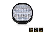 Προβολέας Led Sentinel 9″ Χρωμίου (με φώτα θέσης) – ‘Στενό’ μπρακέτο 9520 Lumens Lazerlamps