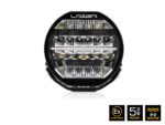 Προβολέας Led Sentinel 9″ (με Φώτα θέσης) – Μαύρο 9520 Lumens Lazerlamps