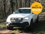 Σέτ τοποθέτησης γρίλιας για Mercedes X-Class (2017+) με Triple-R 750 με Φώτα θέσης και Φάρο 10800 Lumens Lazerlamps