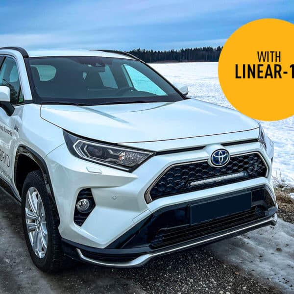 Σετ τοποθέτησης γρίλιας για Toyota Rav4 Plug-In Hybrid (2020+) - Linear 18 Std 6750 Lumens Lazerlamps