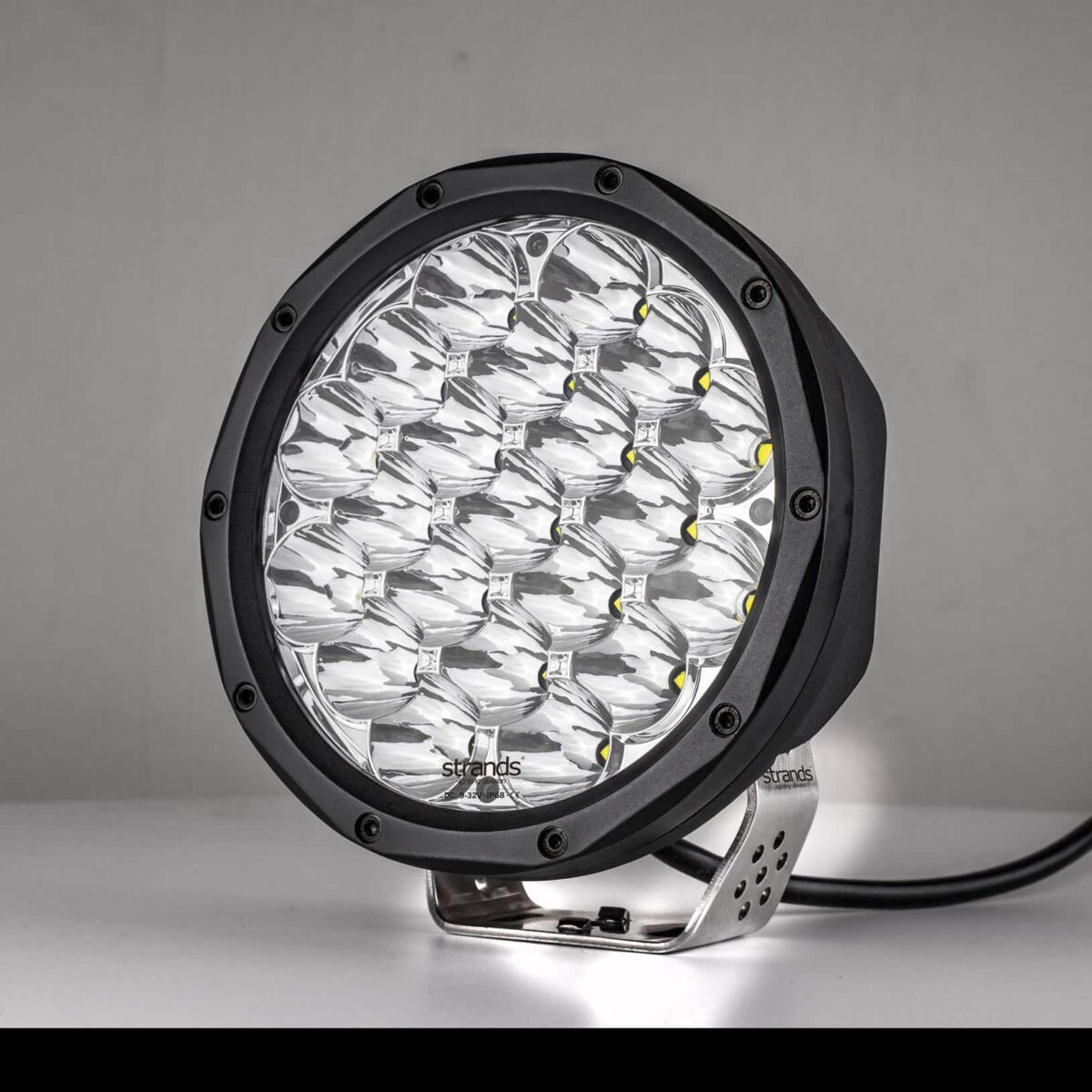 Προβολέας Hudson 7″ (178mm) 6435 Lumens Led Strands - Image 3