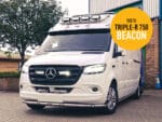 Κιτ τοποθέτησης γρίλιας για Mercedes Sprinter (2018+) με Triple-R 750 (Με Φώτα θέσης και Φάρο) 10800 Lumens Lazerlamps