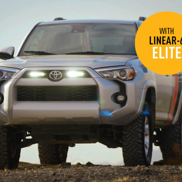 Σετ γρίλιας για Toyota 4Runner (2009-2024) με Linear 6 Elite 9100 Lumens Lazerlamps