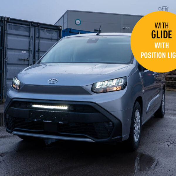Σετ γρίλιας για Toyota Proace City (2023+) με Glide με φώτα θέσης 11500 Lumens Lazerlamps