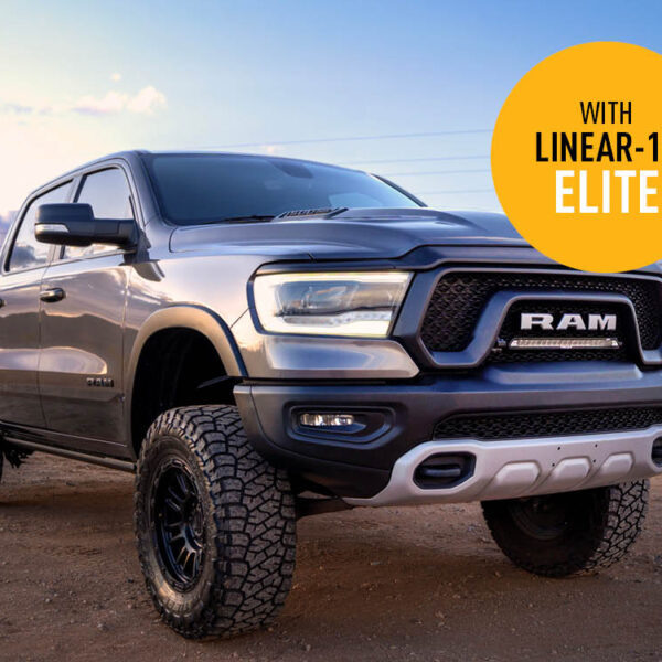 Σετ γρίλιας για RAM Rebel (2019-2024) με Linear 18 Elite 13500 Lumens Lazerlamps