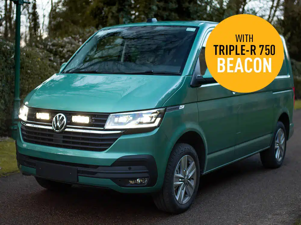 Σέτ γρίλιας για VW Transporter T6.1 (2019+) με Triple-R 750 (Με Φώτα θέσης και Φάρο) 10800 Lumens Lazerlamps - Image 1