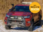 Σετ τοποθέτησης γρίλιας για Toyota Hilux Invincible X (2021+) με Triple-R 750 Lazerlamps - Image 16