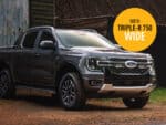 Σετ γρίλιας για Ford Ranger Platinum (2023+) με Triple-R 750 Wide 9240 Lumens Lazerlamps