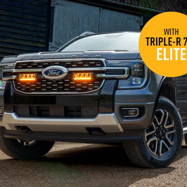 Σετ γρίλιας για Ford Ranger Platinum (2023+) με Triple-R 750 Elite 10136 Lumens Lazerlamps