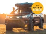 Σετ τοποθέτησης γρίλιας για Toyota Hilux (2017 - 2020) με Triple-R 750 Lazerlamps - Image 14