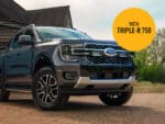 Σετ γρίλιας για Ford Ranger Platinum (2023+) με Triple-R 750 Std (Με Φώτα θέσης) 9240 Lumens Lazerlamps