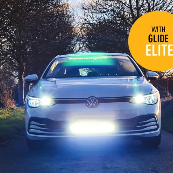 Σετ γρίλιας για VW Golf MK8 (2020+) με Glide Elite 12800 Lumens Lazerlamps