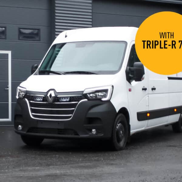 Σετ τοποθέτησης γρίλιας για Renault Master (2020-2023) με Triple-R 750 Std (Με Φώτα θέσης) 9240 Lumens Lazerlamps