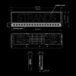 Μπάρα Led Πινακίδας Nuuk E-line 7800 Lumens Strands - Image 6