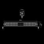 Μπάρα Led Siberia DR 22" 6316 Lumens Strands - Image 6