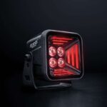 Φώς εργασίας Led Dark Knight Fortex Κόκκινο 3200 Lumens Strands