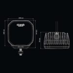 Φώς εργασίας For9t No-glare 78W 3220 Lumens Strands - Image 8
