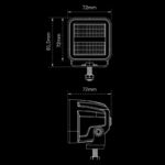 Φώς εργασίας Siberia XP Qube 3150 Lumens Strands - Image 9