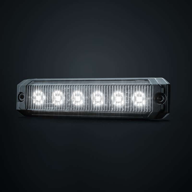 Φώς θέσης Dark Knight Super Slim 6 Led Λευκό Strands - Image 1
