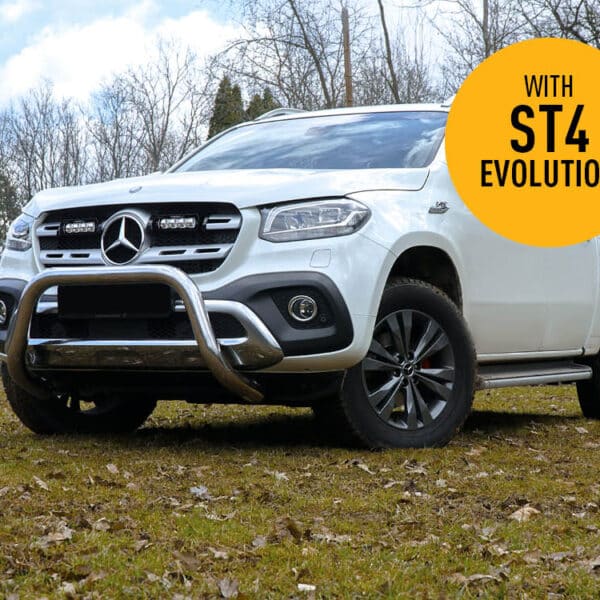 Σέτ τοποθέτησης γρίλιας για Mercedes X-Class (2017+) με ST4 Evolution 8272 Lumens Lazerlamps