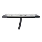 Προειδοποιητικό φώς, στρόμπος 12 Led, 12-24V DC, 20W, Πορτοκαλί και Λευκά Led, διαφανείς κρύσταλλο Strands - Image 2