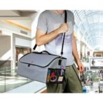 ΤΣΑΝΤΑ ORGANIZER ΠΟΡΤ ΜΠΑΓΚΑΖ TRUNK ORGANIZER ΑΔΙΑΒΡΟΧΟ (M) 2 ΘΕΣΕΩΝ+4 ΤΣΕΠΕΣ (49x30 cm) - Image 2