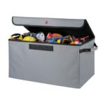 ΚΟΥΤΙ ORGANIZER ΠΟΡΤ ΜΠΑΓΚΑΖ PREMIUM ΑΔΙΑΒΡΟΧΟ 54L 2 ΘΕΣΕΩΝ ΜΕ 2 ΧΕΡΟΥΛΙΑ (XL) (59x32 x32 cm) - Image 7