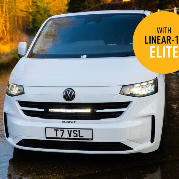 Σετ γρίλιας για VW T7 Transporter (2025+) Με Linear 18 Elite 13500 Lumens Lazerlamps