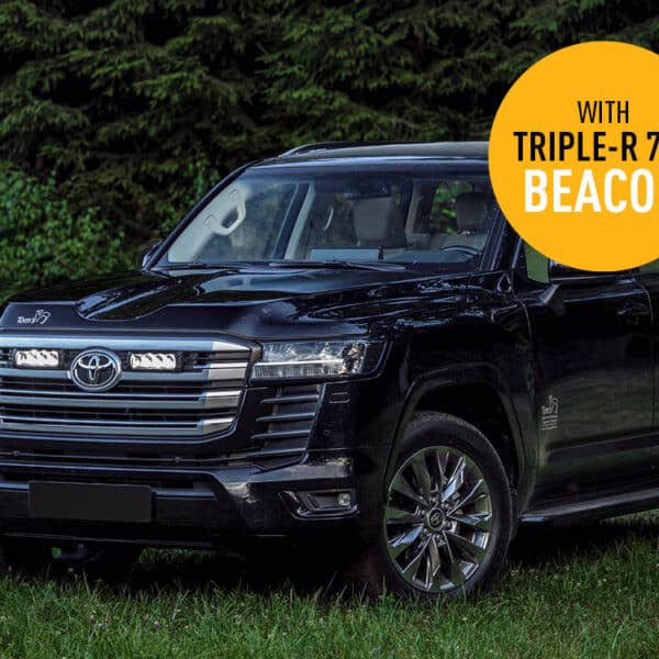 Σετ τοποθέτησης γρίλιας για Toyota Landcruiser 300 (2022+) Με Triple-R 750 BCN 10800 Lumens Lazerlamps