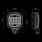 Φώς εργασίας Led Predident 2.0 25w 3210 Lumens Strands - Image 5