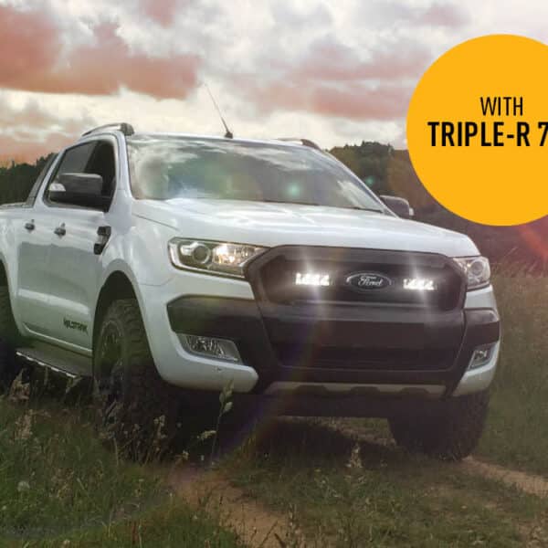 Σέτ τοποθέτησης γρίλιας για Ford Ranger (2016-2018) Με Triple-R 750 Std 9240 Lumens Lazerlamps
