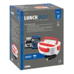 ΔΟΧΕΙΟ ΦΑΓΗΤΟΥ 12/24V 50W 80cm 1,5lt ΗΛΕΚΤΡΙΚΟ/ΘΕΡΜΑΙΝΟΜΕΝΟ LUNCH-BOX ΛΕΥΚΟ/ΚΟΚΚΙΝΟ 35x17cm LAMPA - 1 ΤΕΜ - Image 3
