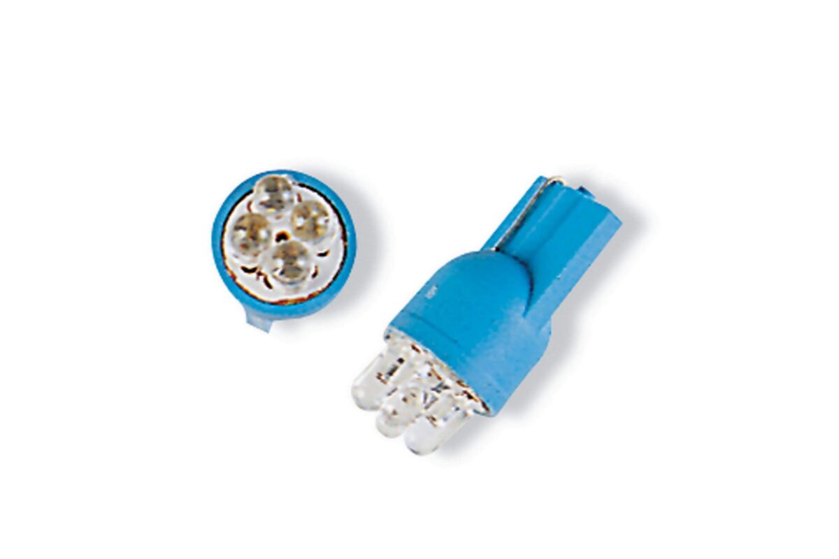 Ψείρα 4 Led σε χρώμα μπλε BOTTARI - 2 τεμ. - Image 1