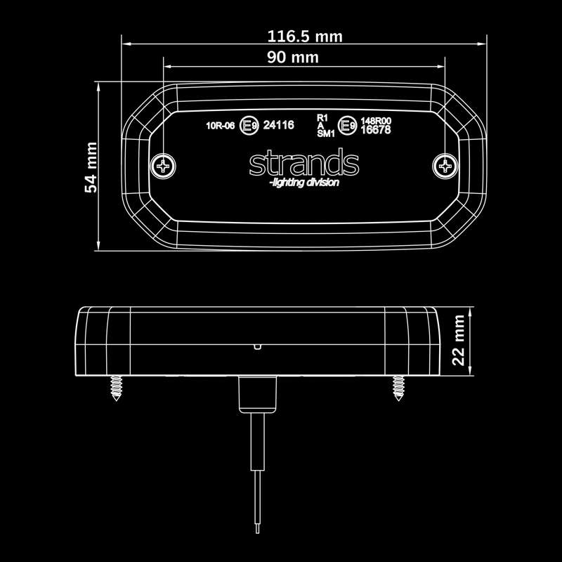 Φώς θέσης FOR9T SCALE Λευκό Strands - Image 9