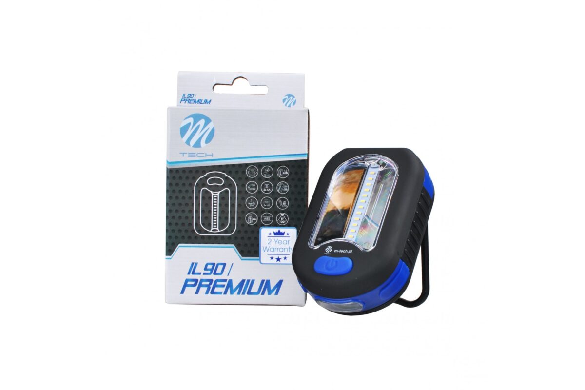 ΦΑΚΟΣ ΕΡΓΑΣΙΑΣ OSRAM 3+12LED 100+200lm 2 ΛΕΙΤΟΥΡΓΙΩΝ (ΛΕΥΚΟ) 90x60x350mm - Image 1