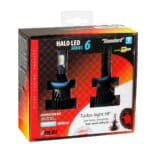 H8/H9/H11/H16 9-32V 6.500K 8.000lm 60W PGJ19-X HALO LED SERIE 6 STANDARD 8LED ZES 2ΤΕΜ. LED KIT - Image 3