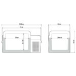 ΨΥΓΕΙΟ/ΚΑΤΑΨΥΚΤΗΣ 20LT/12/24V+220V ΦΟΡΗΤΟ ΜΕ ΣΥΜΠΙΕΣΤΗ/ΘΕΡΜΟΣΤΑΤΗ ΚΑΙ ΨΗΦΙΑΚΗ ΟΘΟΝΗ FC-20 LAMPA - 1 TEM. - Image 6