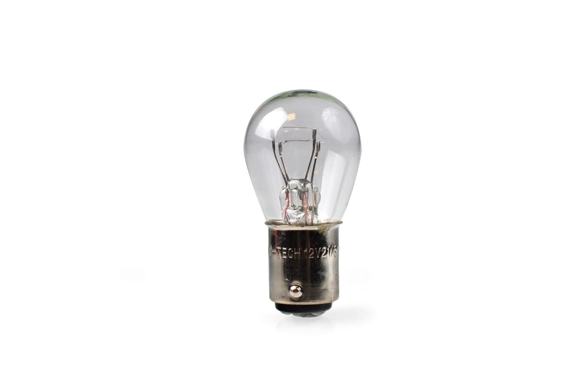 P21/5W 24V BAY15d 6xSMD5050 LED ΚΟΚΚΙΝΟ M-TECH - 1 τεμ. - Image 1
