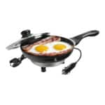 ΤΗΓΑΝΙ ΗΛΕΚΤΡΙΚΟ ELECTRIC FRYING PAN 12V 180W 13A Φ20cm 360ml ΜΕ ΦΙΣ ΑΝΑΠΤΗΡΑ LAMPA - 1 ΤΕΜ. - Image 2