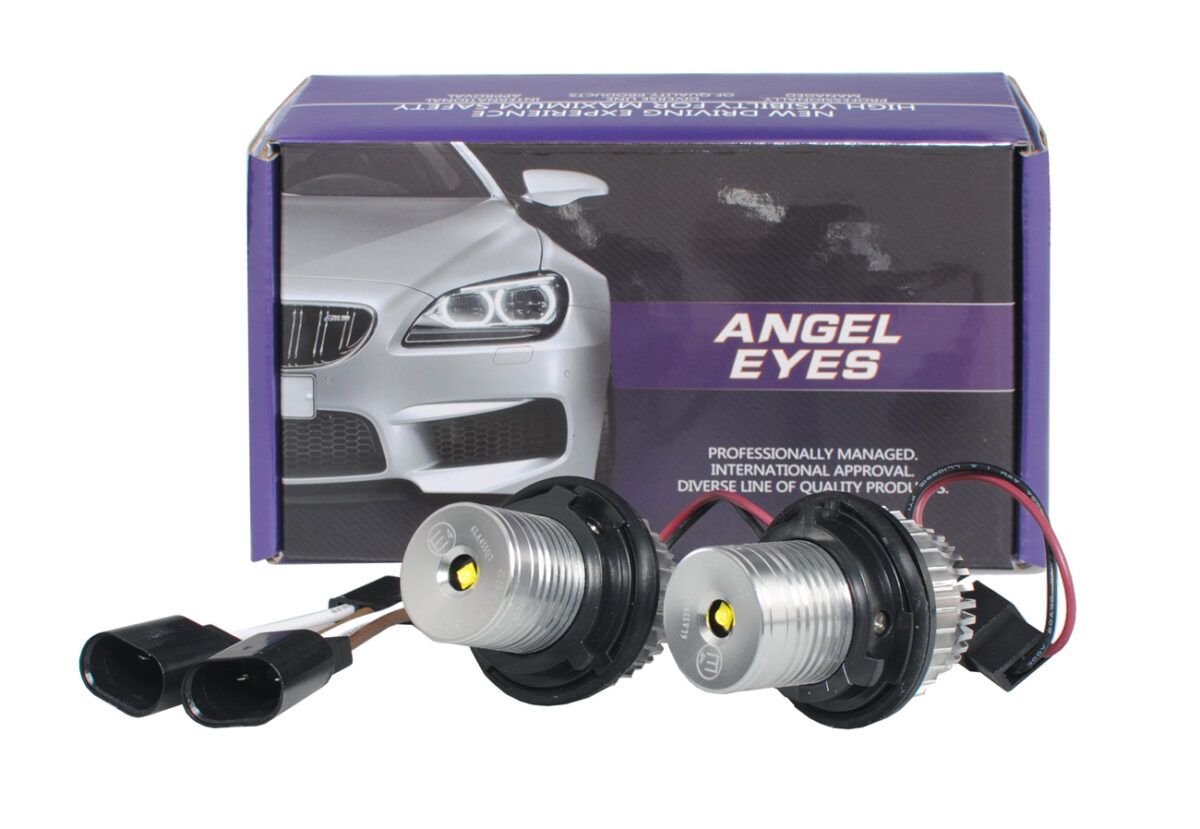 ΛΑΜΠΑΚΙΑ ΓΙΑ ANGEL BMW 12V 2x10W CREE ΛΕΥΚΟ ΦΩΣ E39/E53/E65/E66/E60/E63/E64/E87  2ΤΕΜ. M-TECH - Image 1